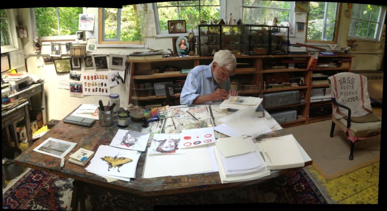 A studio Visit with a Master Artist and Illustrator