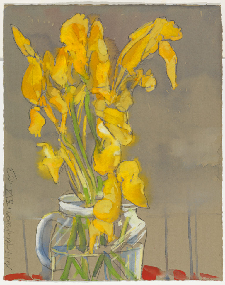 RAP "Irises" watercolor (2003)